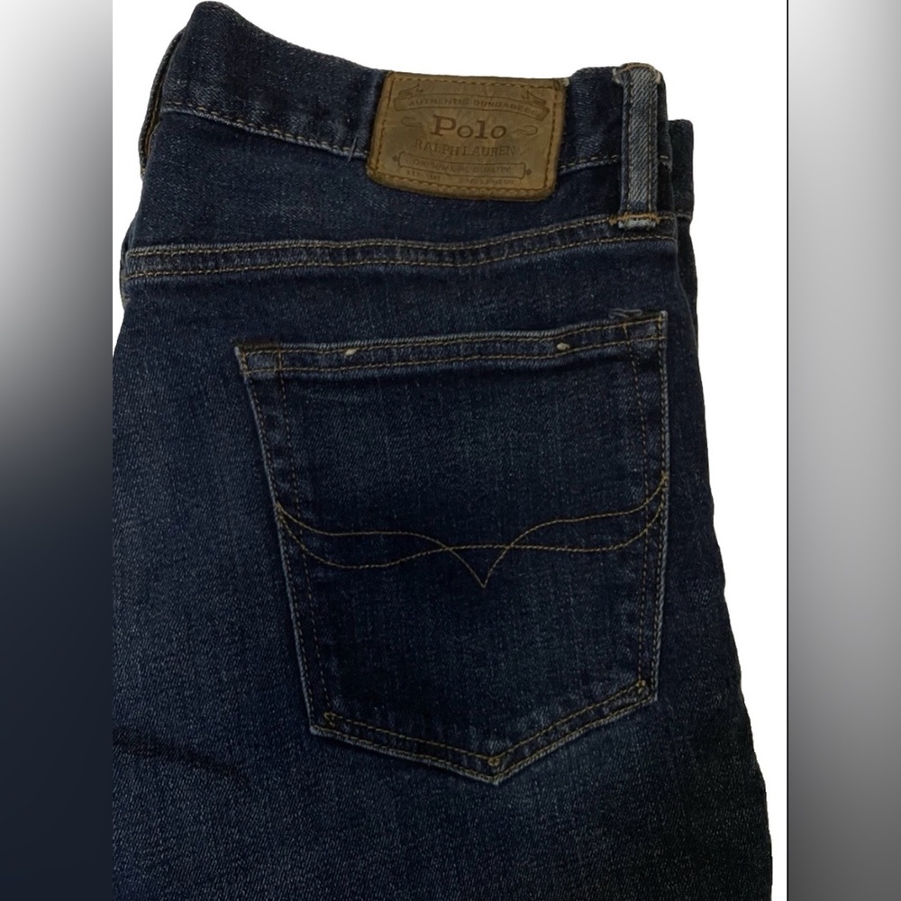 Men’s Polo The Varick Sim Straight Medium/Dark Wash Jean
